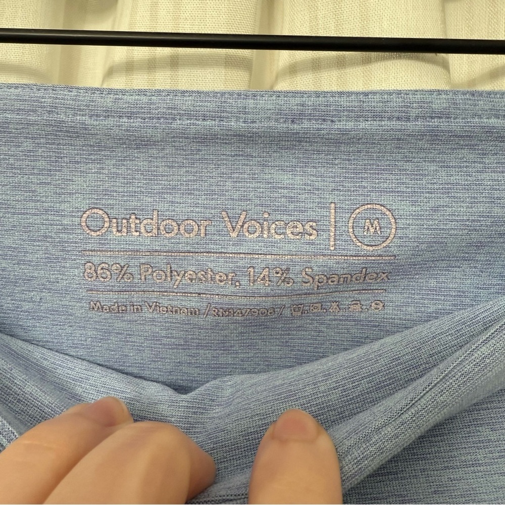 Outdoor Voices Light Blue Leggings - Picture 5 of 5